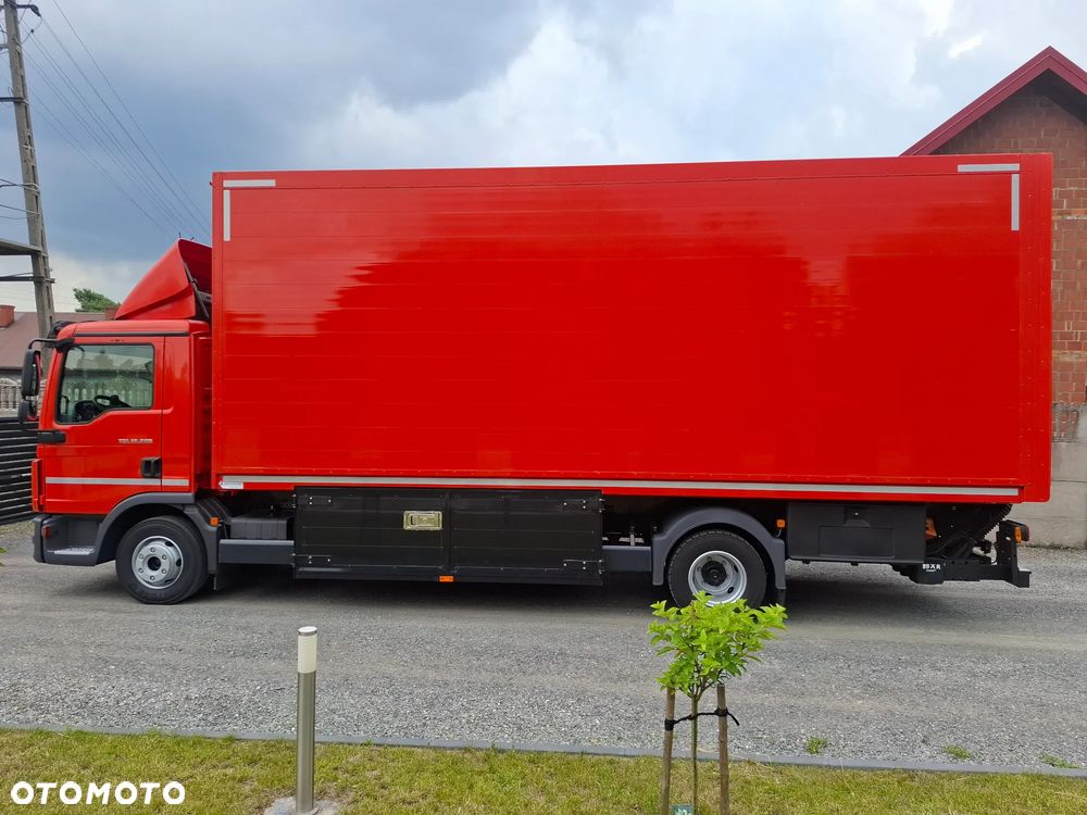 MAN TGL 12.220* AUTOMAT* SOLIDNY ALUMINIOWY KONTENER* BOCZNY ZAŁADUNEK* WINDA BAR 1500kg* WYJĄTKOWO ZADBANY* NIE ATEGO TGM LF FL EUROCARGO* Z NIEMIEC - 26