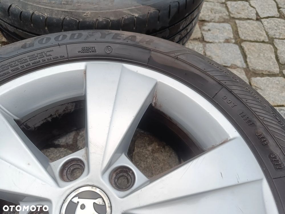 Felgi Aluminiowe 16 Skoda Octavia 3 5x112 ET46 5E0601025C Koła VW Seat Audi 6,5Jx16H2 - 18