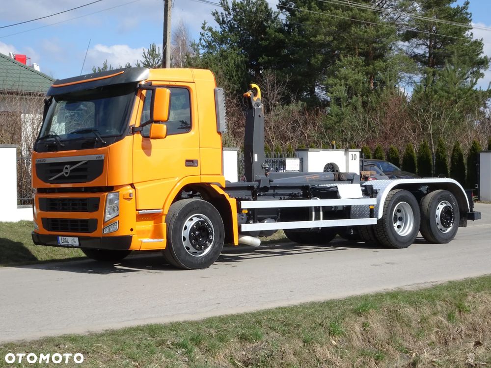 Volvo fm330 6x2 hakowiec VDL-S-21-6200 idealny oś skrętna sprowadzony z Niemiec meiller hiab - 1