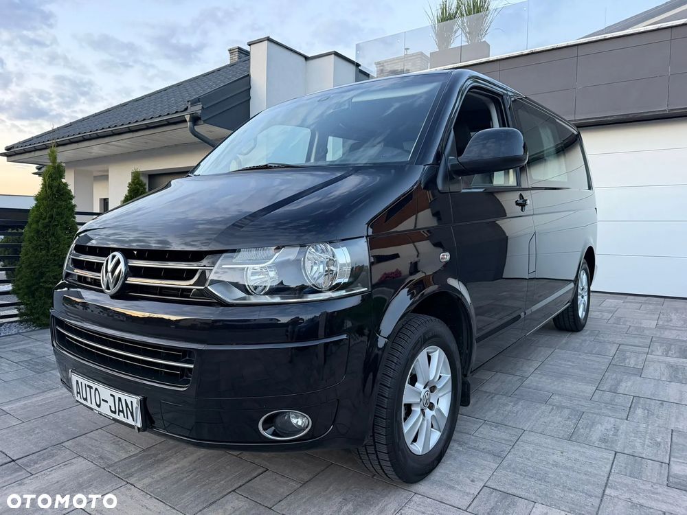 Volkswagen TRANSPORTER T5 LIFT Klima Elektryka Navi Tempomat Dubel Kabina Brygadówka Pdc Hak - 1