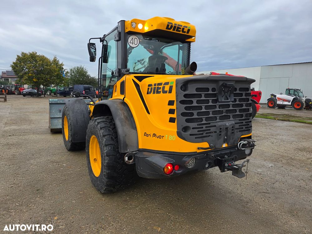 Dieci Agri pivot t80 incarcator frontal telescopic manitou merlo jcb - 4