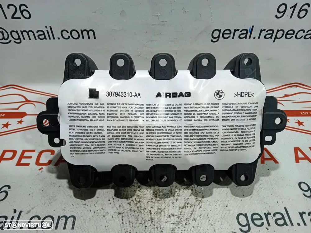 Airbag Passageiro Pendura Passageiro Mini F55 F56 F57 307943310AA  Original - 1