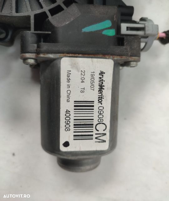 Motoras macara geam dreapta spate 400908 Hyundai Santa Fe CM  [din 2006 pana  2010] seria - 3