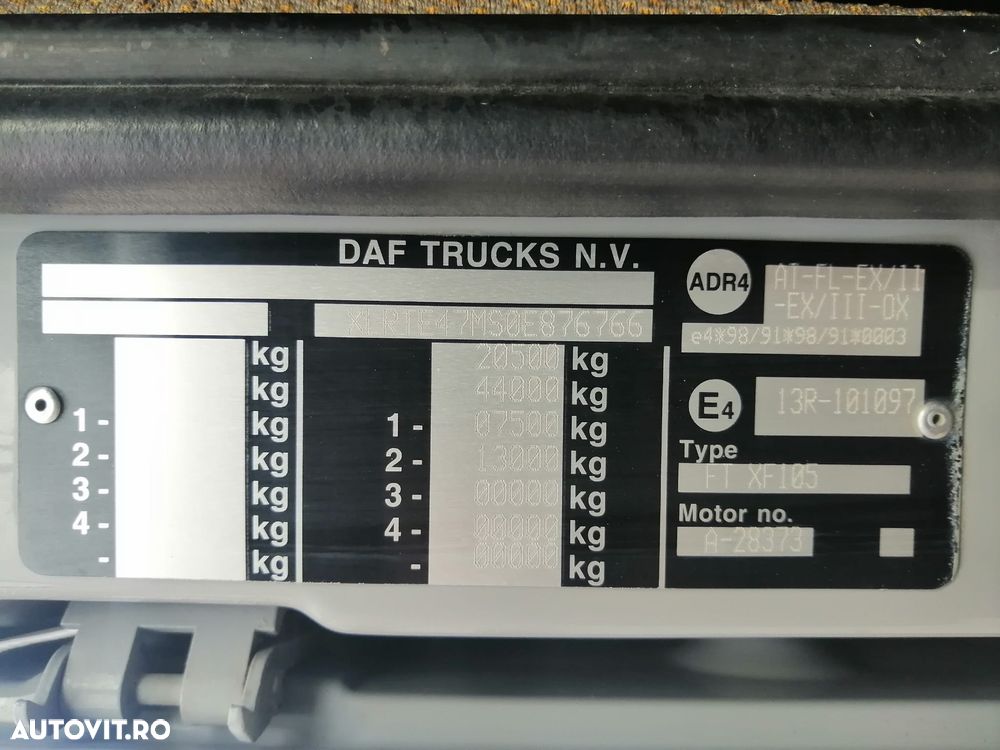 DAF XF460.19,Manual ZF,Retarder!!! - 31