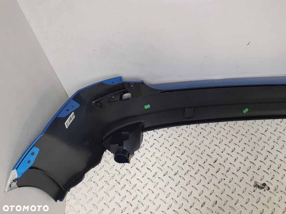 FABRYCZNIE NOWY ORYGINALNY ZDERZAK TYLNY TYŁ 4xPDC FORD FOCUS MK2 II 2 HB  03-08 BLAU 4m51-a17906-a - 7
