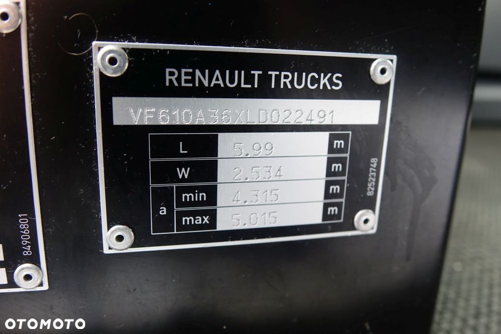 Renault GAMA T HIGH 480 DTI13 / EURO 6 / STANDARD / AUTOMAT / KLIMATYZACJA POSTOJOWA / 2 ZBIORNIKI PALIWA - 29