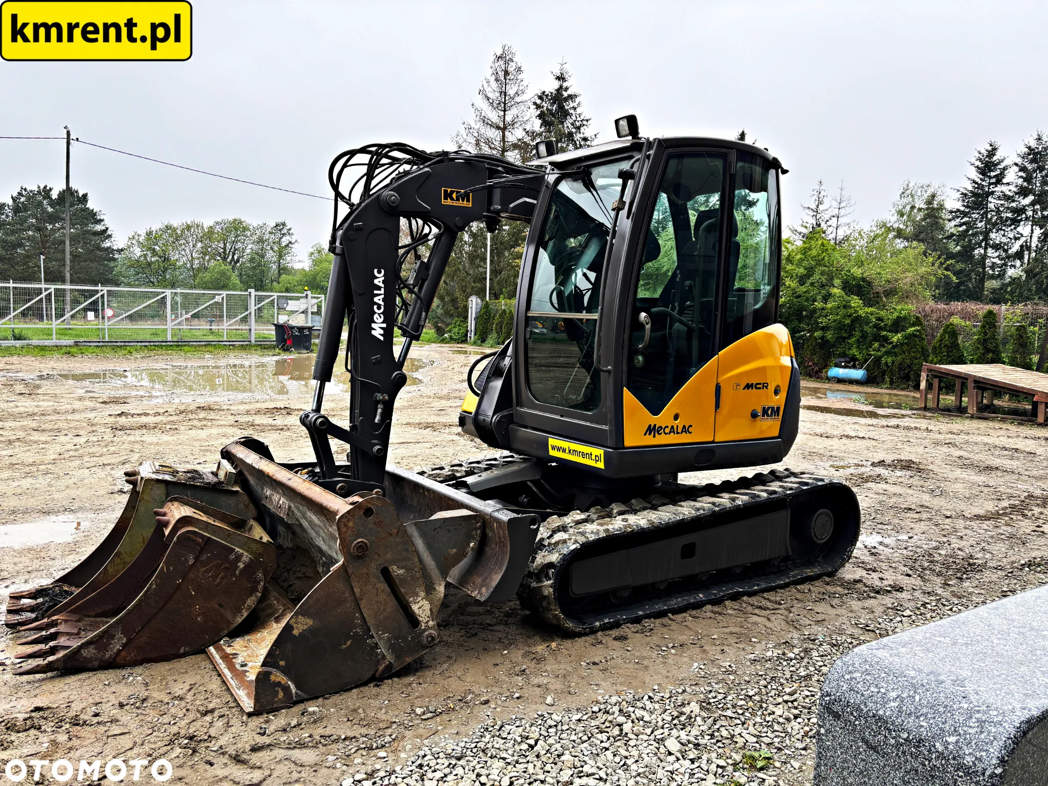 Mecalac 6 MCR MINI-KOPARKA 2014R. | JCB 8035 VOLVO ECR 48 25 CAT 308 KUBOTA KV - 12