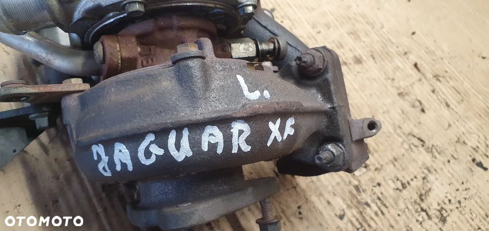 Turbina turbosprężarka turbo nastawnik kolektor Jaguar XF X250 2.7 TDV6 6R8Q-6K682-BD - 14