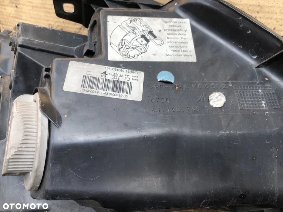 Lampa prawa lewa fiat ducato 2006r- europa - 6