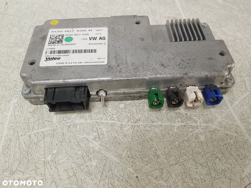 STERWONIK MODUŁ KAMER KAMERY ORYGINAL VW SEAT SKODA 5Q0907556B 5Q0907556 - 3