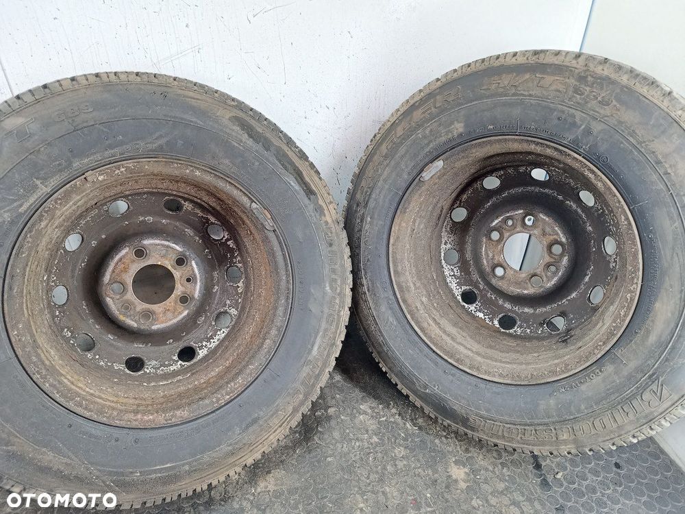 FELGI STALOWE KOMPLET 16 Z OPONAMI FIAT DUCATO II FL 205/75R16C - 10
