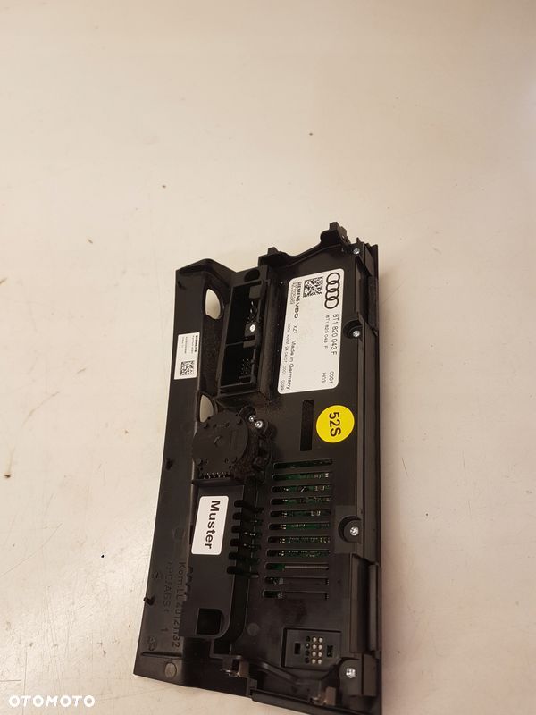 PANEL KLIMATRONIK AUDI A4 A5 Q5 8T1820043F - 4