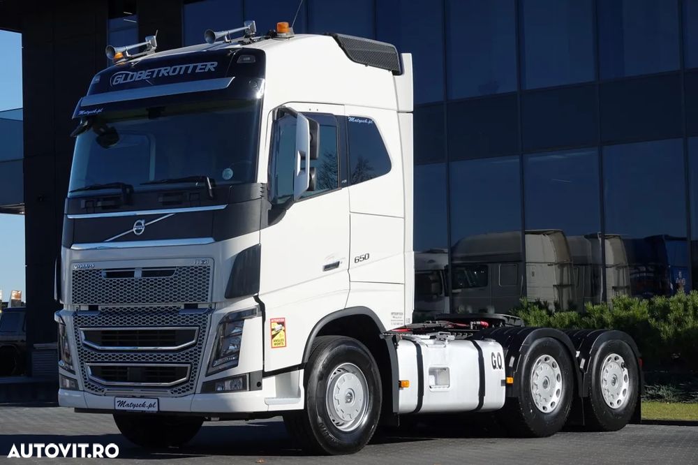 Volvo FH16 / 650 / 6x4 / HIDRAULICĂ / I -PARK COOL / TRACTOR REMORCĂ 3 AXI / IMPORTAT / DUPĂ CONTRACTUL DE SERVICE - 4