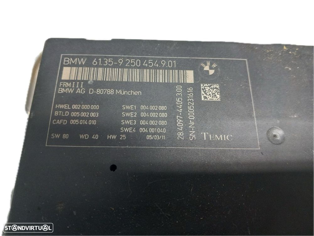 Módulo Eletrónico Bmw 5 (F10) - 5
