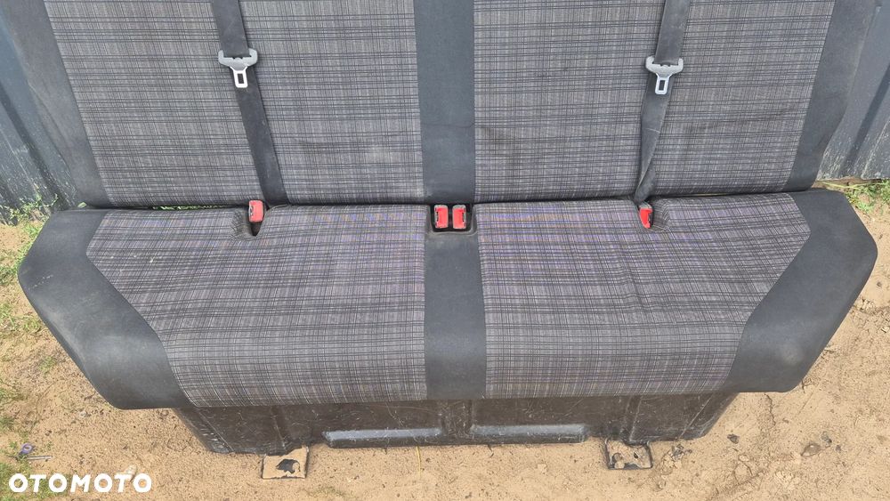 Mercedes Sprinter 906 Volkswagen Crafter Czwórka  Ławka Tył Drugi Rząd 4 Osobowa - 3