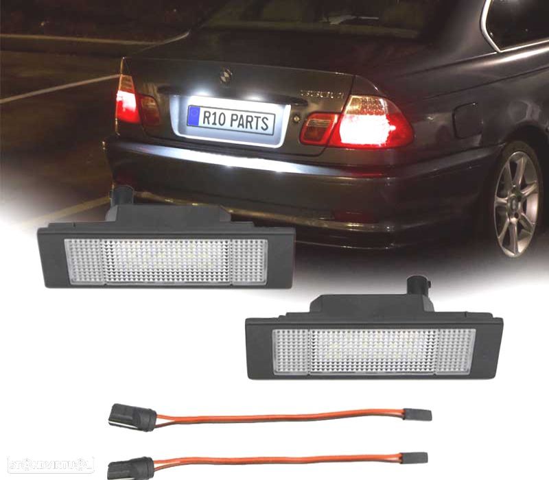 LUZES DE MATRICULA LED BMW SERIE 1 E81 E E87 04-11 - 1