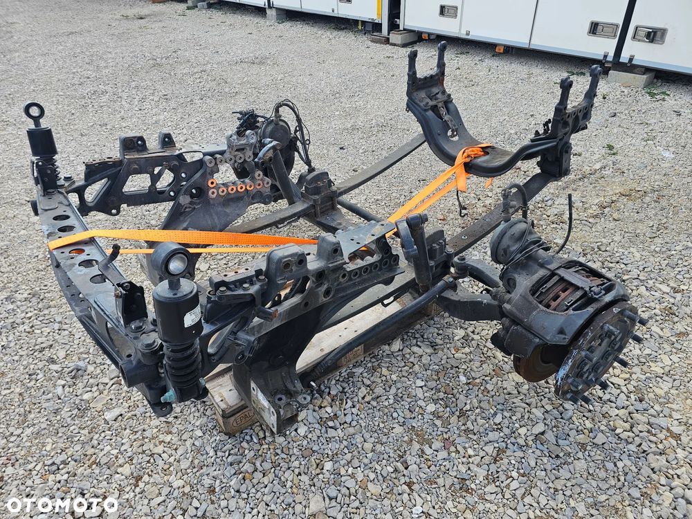 KOMPLETNE PRZEDNIE ZAWIESZENIE RESOR MERCEDES ACTROS MP4 EURO6 - 3