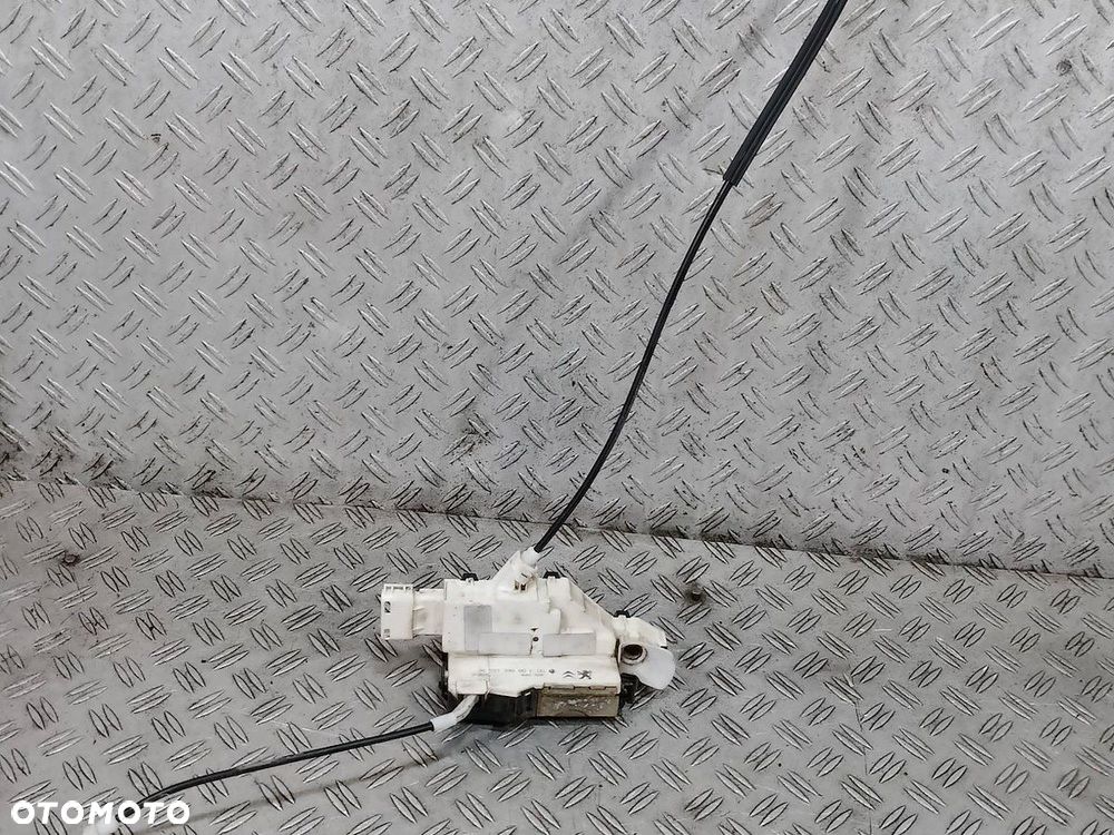 ZAMEK DRZWI LEWY PRZÓD PEUGEOT 407 SW 9659739880 - 1
