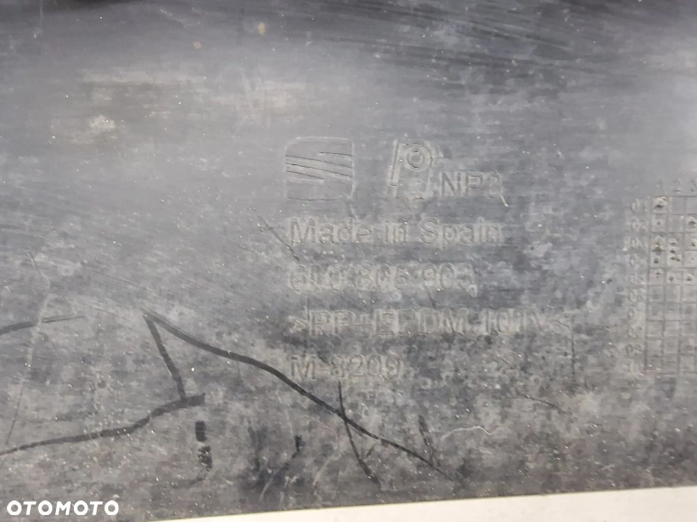 SEAT IBIZA III 02-06 OSŁONA / DOKŁADKA POD ZDERZAK / SPOJLER ZDERZAKA PRZEDNIEGO PRZÓD , NR 6L0805903 , NR AUKCJI OSŁ753 - 6