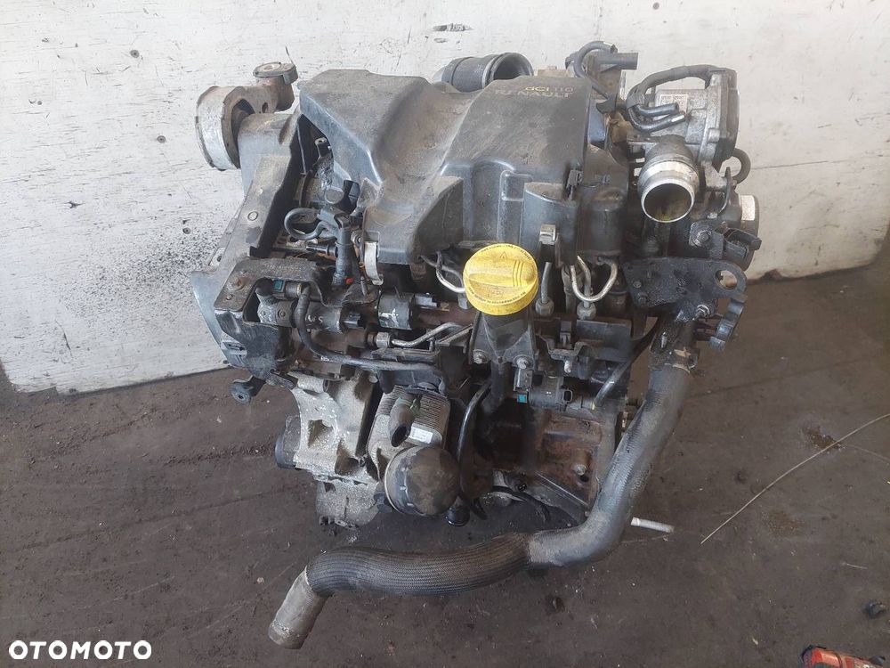 SILNIK DIESEL + UKŁAD WTRYSKOWY + TURBINA RENAULT MEGANE III K9K836 1.5 DCI - 1