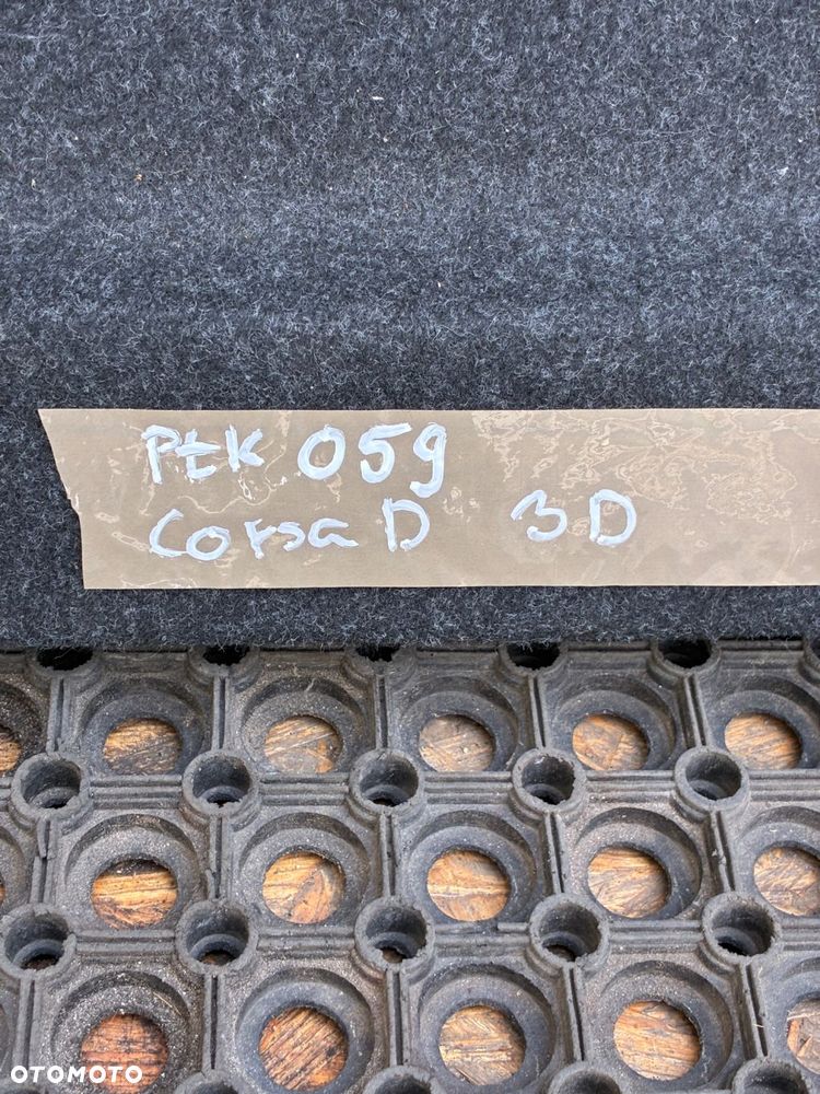 OPEL CORSA D 3D PÓŁKA BAGAŻNIKA TYŁ 13250707 - 2