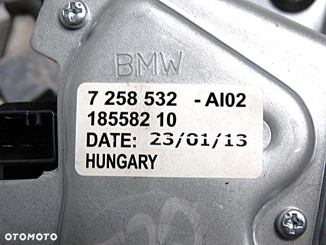 BMW F20 F21 Wycieraczka Tył Silniczek Silnik Mechanizm Wycieraczka Szyba Tylna Klapa  67637258532  7258532 - 4