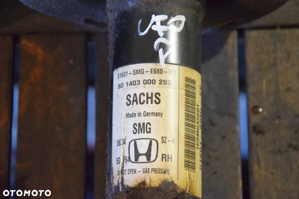 Honda Civic VIII UFO 06-11 Amortyzator prawy lewy kolumna MacPhersona 1.8 51602-SMG-E680 51601-SMG-E680 - 3