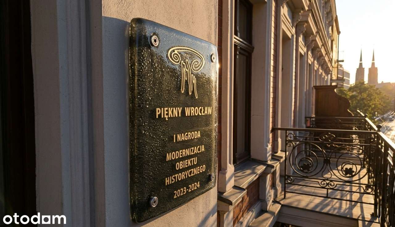"PIEKNY WROCŁAW" - I NAGRODA Mieszkanie 2-pokojowe w XIX w Kamienicy