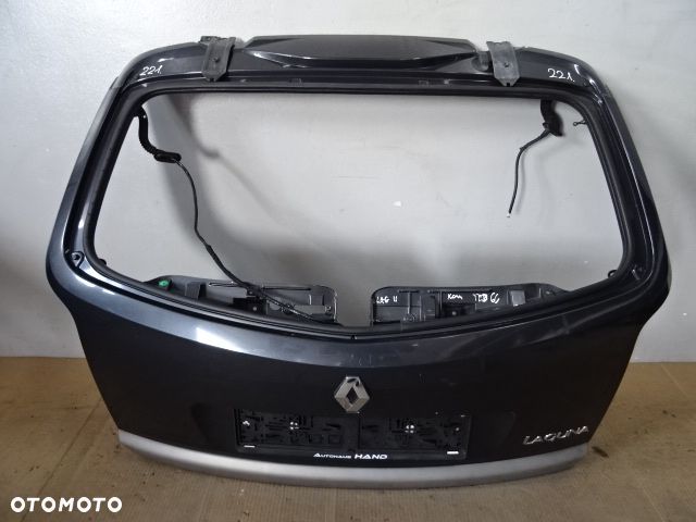 KLAPA TYŁ TYLNA BAGAŻNIKA RENAULT LAGUNA II KOMBI 01-05 LAK:TEB66 NR221 - 1