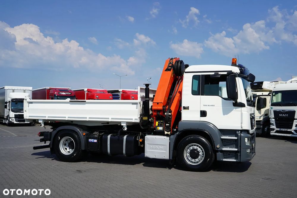 MAN TGS / 18.480 / E 6 / 4 X 4 / WYWROTKA + HDS / PALFINGER PK 20001 / PILOT - 29