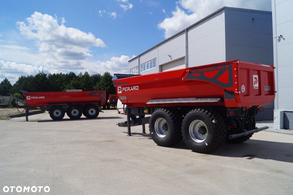 PERARD Przyczepa Rolnicza Budowlana X-Dumper 60.2 TANDEM - 15