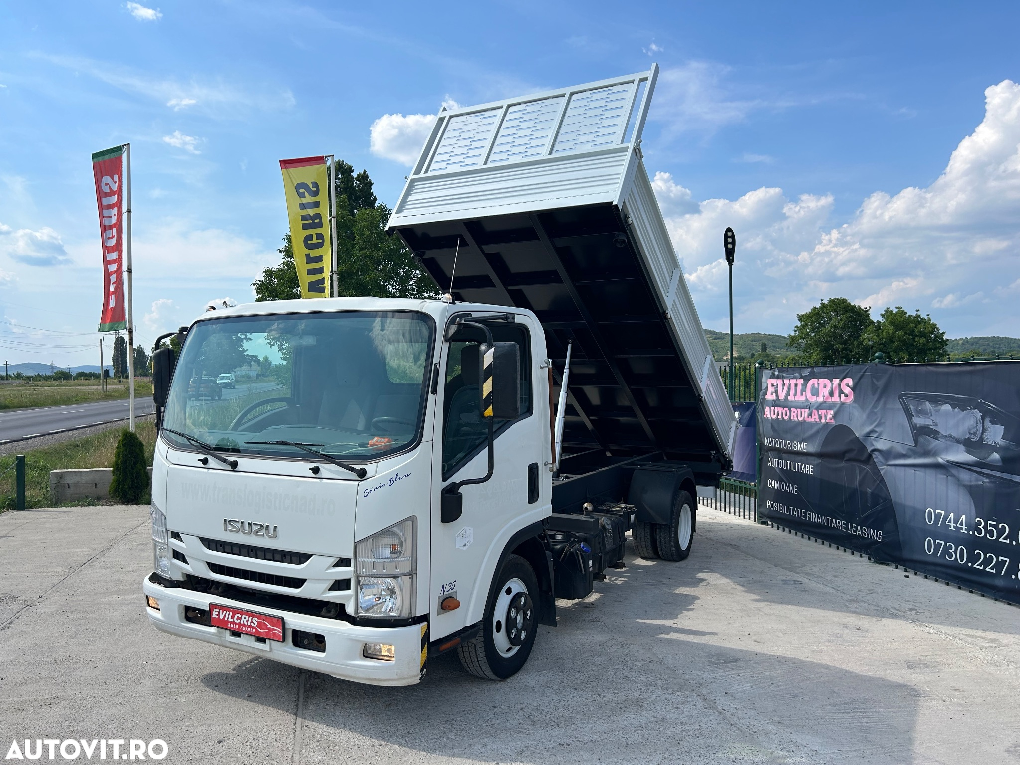 Isuzu N35 BASCULABIL 3 PARTI 4.2 m - 34