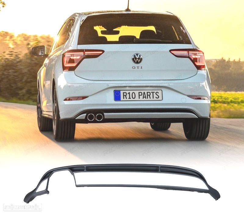 DIFUSOR VOLKSWAGEN VW POLO 22- LOOK GTI - 1