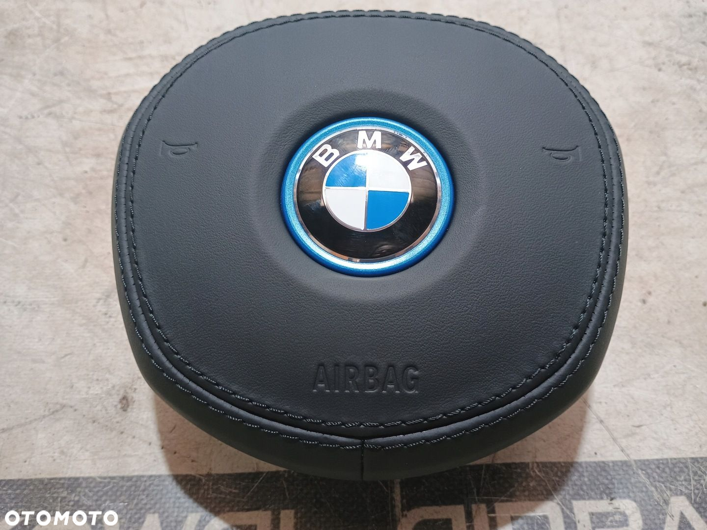 BMW 5 G30 G31 SKÓRA M-PAKIET EUROPA EU AIRBAG KIEROWCY ORYGINAŁ DEMONTAŻ - 2