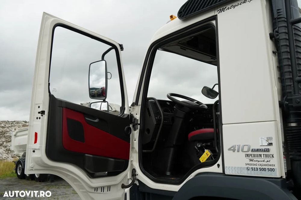 Volvo FMX 410 / 6x4 / CAMION BASCULANTE + HDS PALFINGER 18002-EH A / HYDROBOARD / RADIO CONTROL / EURO 6 / - 26