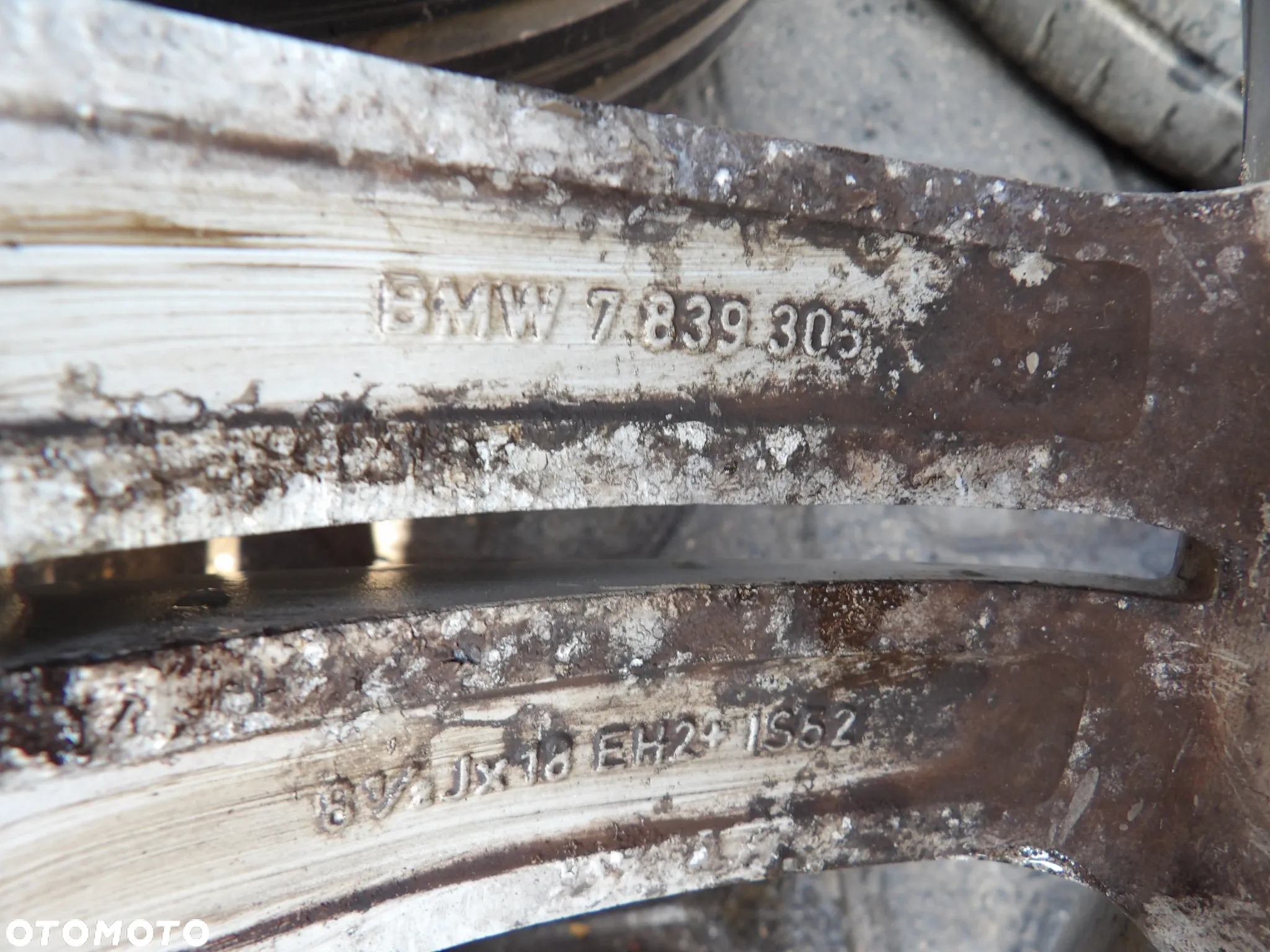 BMW - 87 - M PAKIET - FELGI ALUMINIOWE STYLING 208 - DWA ROZMIARY - 8,5Jx18 EH2 IS52 - 7,5Jx18 EH2 IS49 - 7839305  8036939 - 6