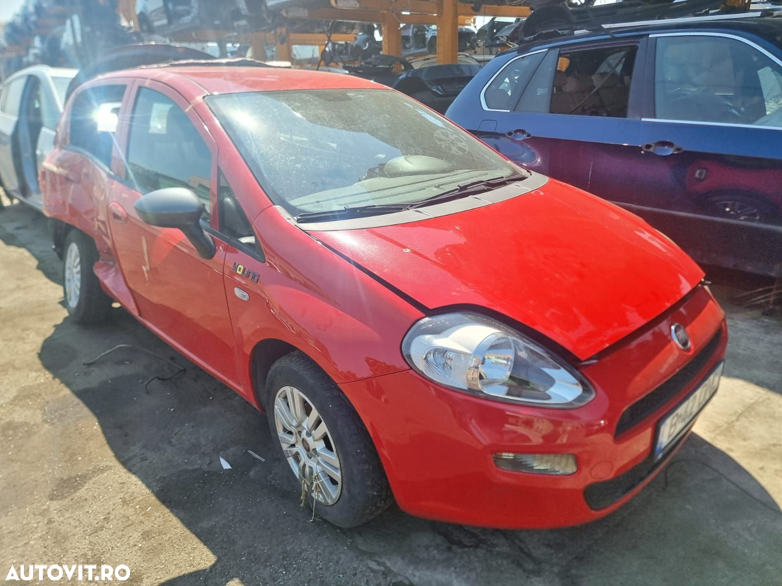 Maner exterior dreapta fata Fiat Punto 3 [2th facelift] [2012 - 2020] - 3