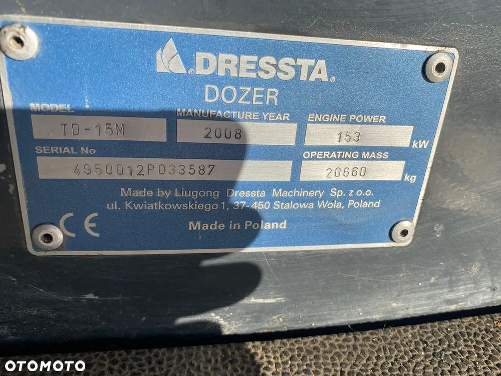 Dressta TD-15M / Spychacz 21t / Spych / Idealny - 26