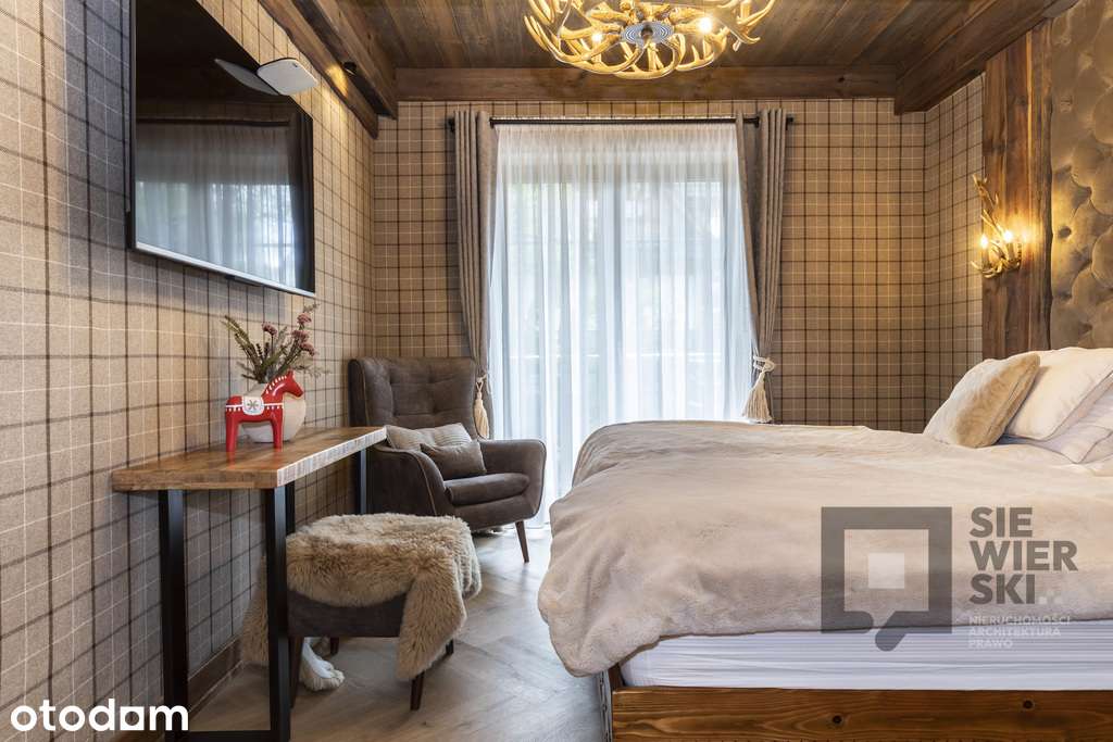Przestronny apartament z widokiem na Tatry