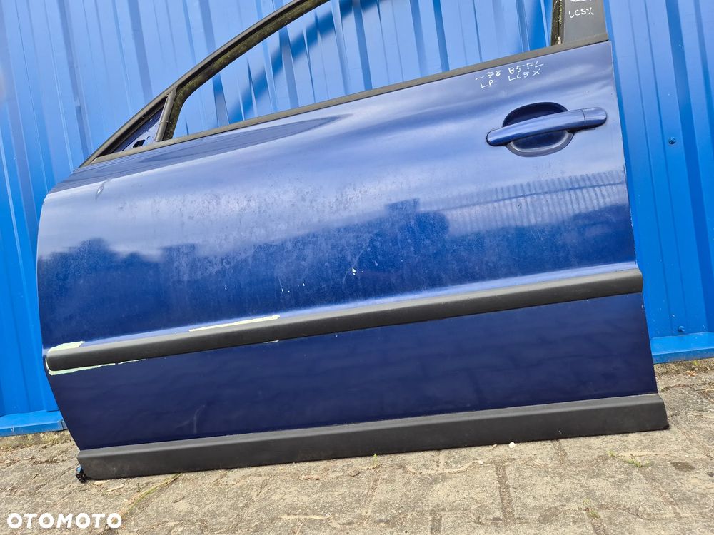 DRZWI PRZÓD LEWY LEWE VW PASSAT B5 FL NIEBIESKI - 19