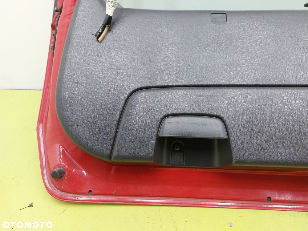 Klapa tył tylna BAGAŻNIKA SUZUKI IGNIS I 2000-2006 ZR8 CZERWONA ŁADNA - 9
