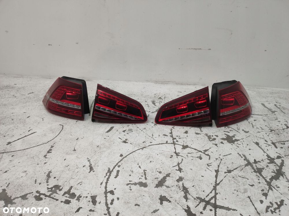 lampa lampy prawa lewa tył led golf vii 7 1.4 tsi r line hb - 1