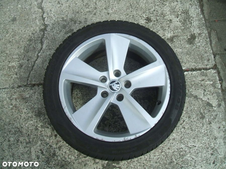 SKODA OCTAVIA SUPERB SEAT VW FELGA KOŁA KOŁO OPONA 225/45/17 R17 zima M+S - 3