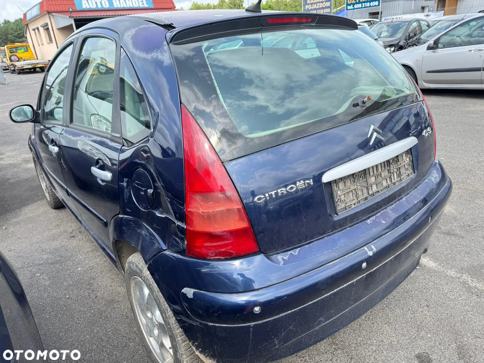 CITROEN C3 2003 poj. 1.4 diesel  68 KM - samochód cały na CZĘŚCI kod lakieru KPKD - 14