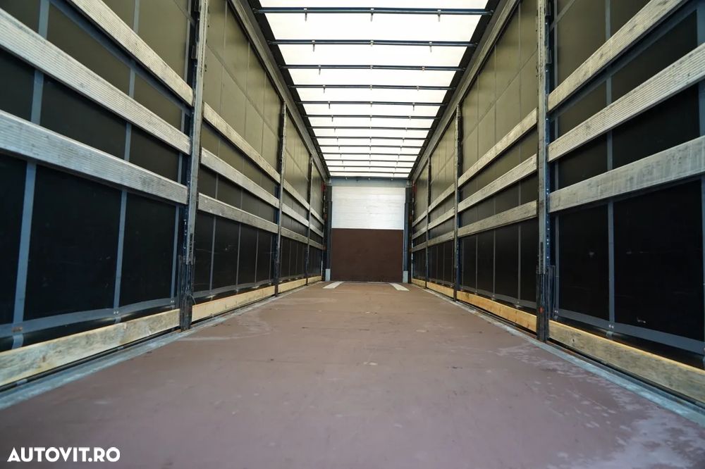Schmitz Cargobull / CORTINĂ / MEGA / LVT / ACOPERIȘ RIDICAT / PUNȚ RIDICAT - 15