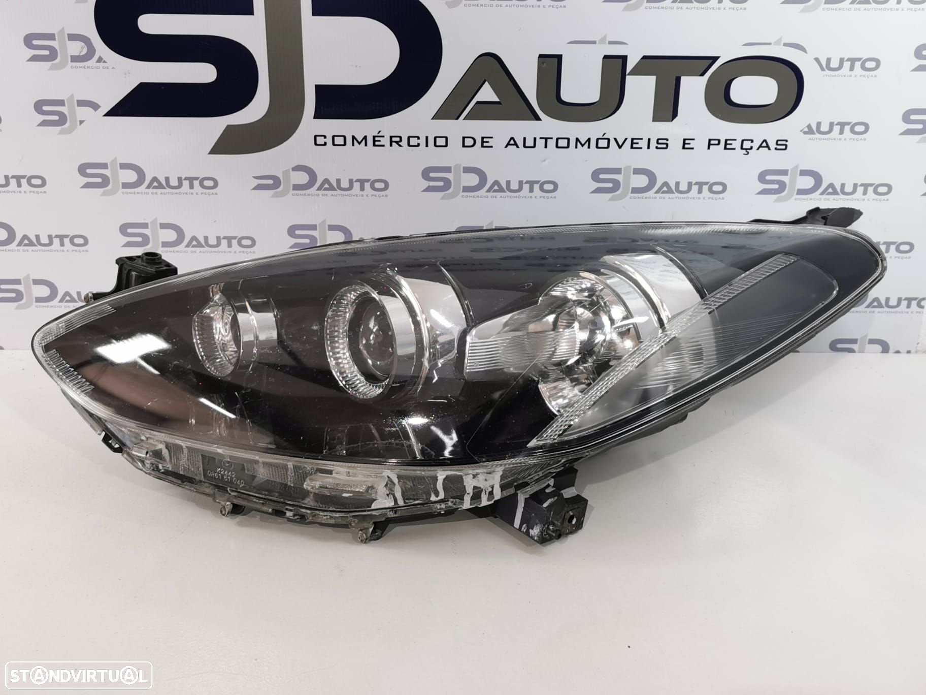 Farol Ótica Original Esquerda - Mazda 2 (2014) - 1