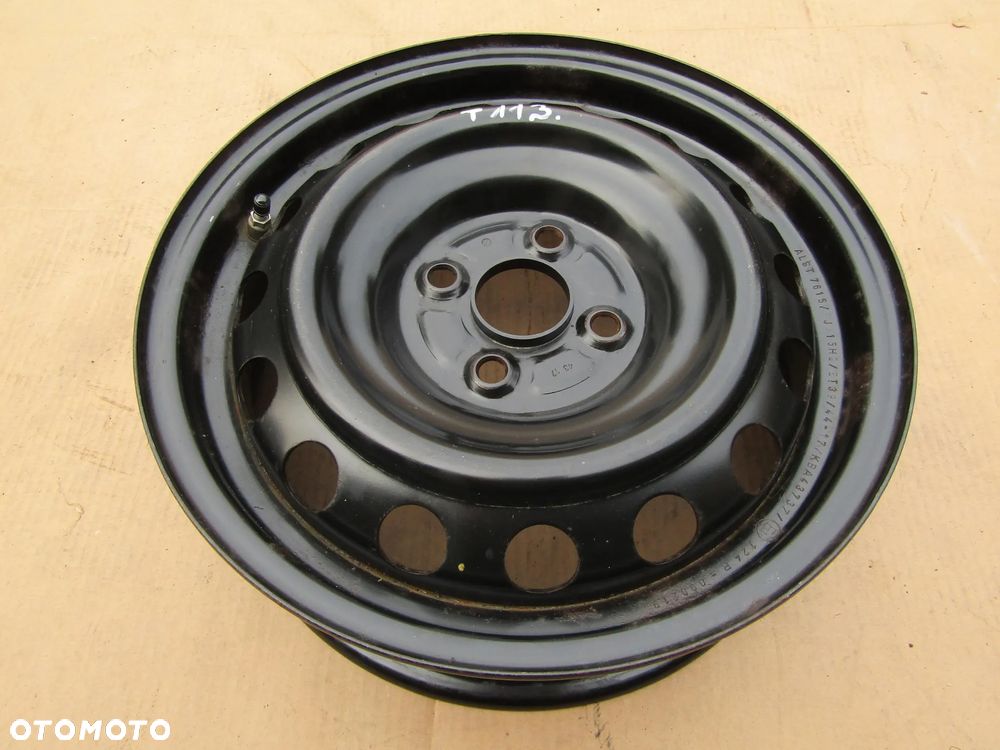 1x Felga Stalowa 15 Toyota Yaris III IQ 5j 4x100 ET39 + czujnik TPMS - 1