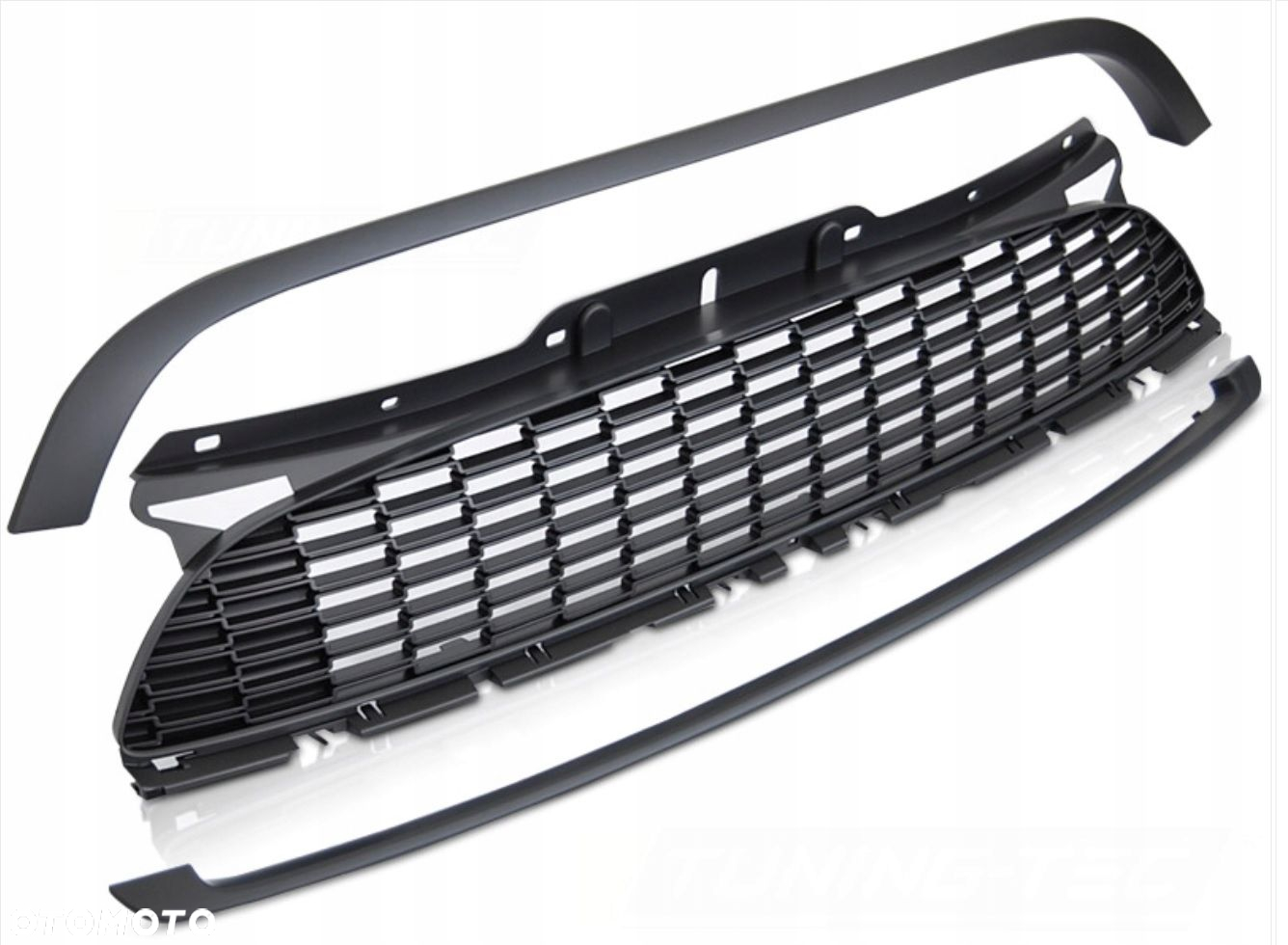 Atrapa Grill Listwy kpl Tuning Black Mat Mini Copper r56 r57 r55 LIFT - 2