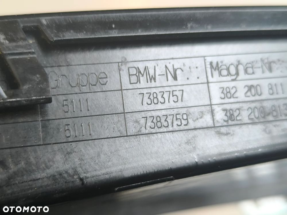 kratka zderzaka lewa bmw F20 F21 lift - 4