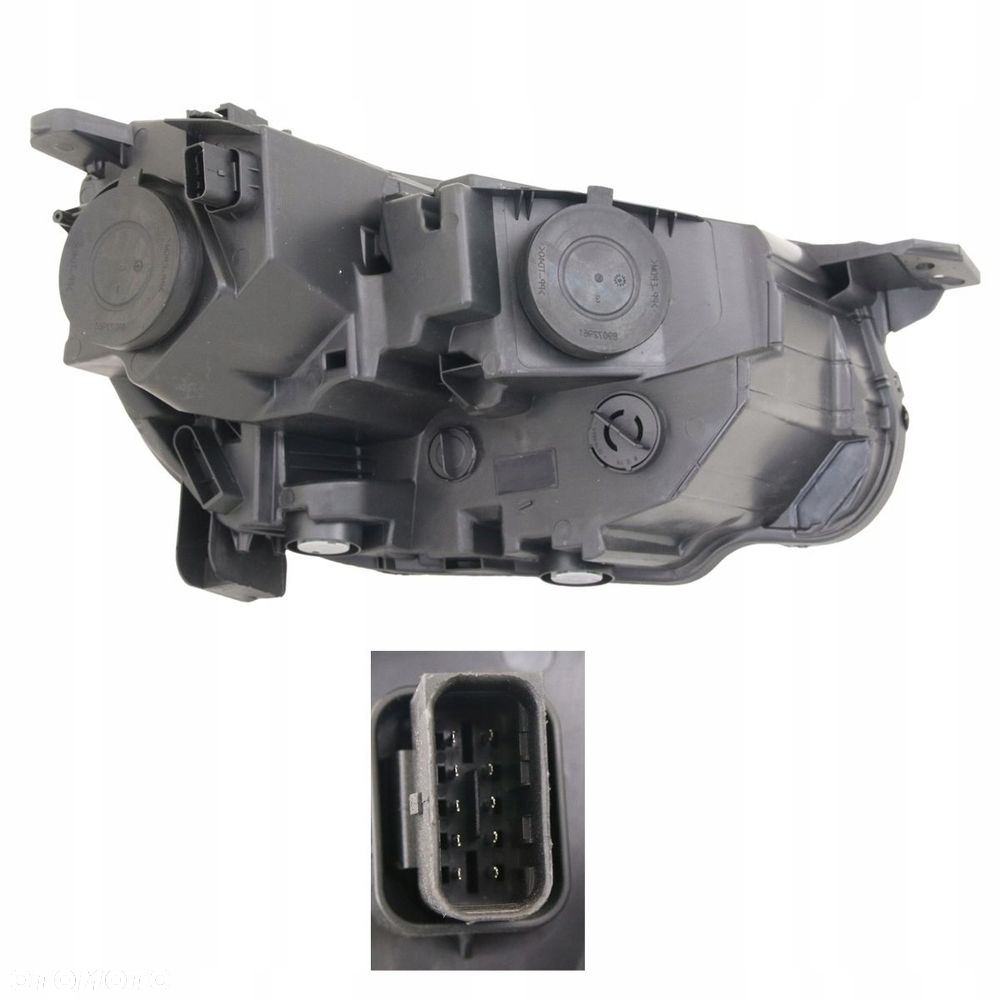 Reflektor Lampa Przód Peugeot Rifter Partner k9 III 3 2018-2023 kpl - 4